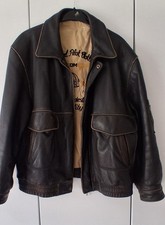 David Moore Herren Lederjacke