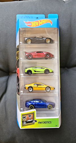 Hot wheels exotics 5er set - hw,