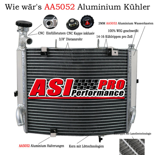 Rennsport aluminium kühler - rennsport,