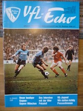 Stadionzeitung VfL Bochum - FC Bayern München, Saison 1981/82, Nr. 19, DFB-Pokal
