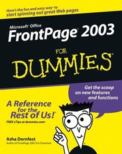 Front page 2003 for dummies - for, dummies®