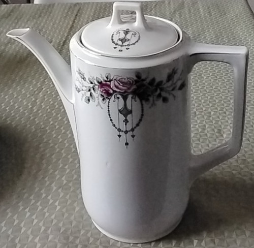 Jugendstil kaffeekanne - jugendstil,