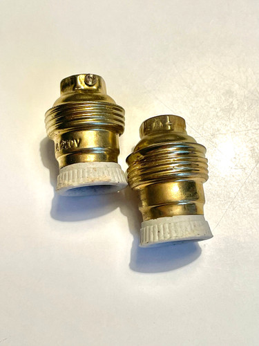 Messing lampenfassungen e - 2,