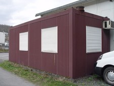 Lager Werkstatt Wohn Container defekt Renovierungsbedürftig L7M  x B3M  x H2,80M