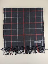 Edler Luxus Burberry Schal Schwarz Rot Weiß kariert - sehr gut