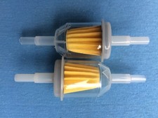 Barkas B1000 Kraftstofffilter Benzinfilter 2 Stück Filter vor Vergaser NEU IFA