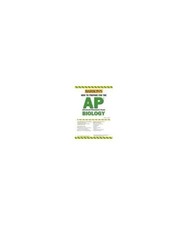 How to Prepare for the AP Biology Advanced Placement Examination, Deborah T. Gol