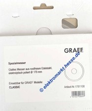 Spezialmesser glatt GRAEF