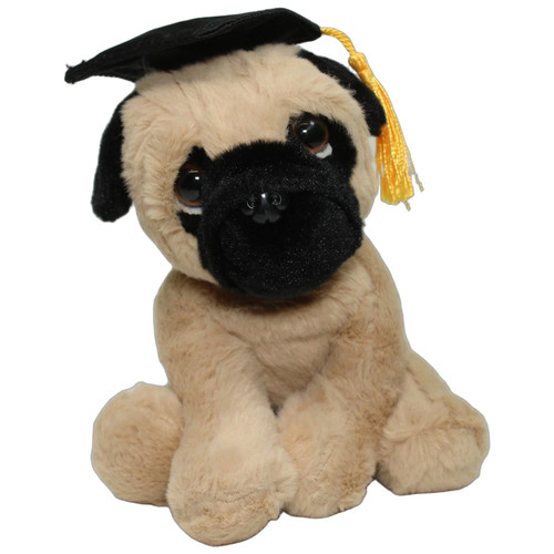 Mops kuscheltier beige - 20, cm