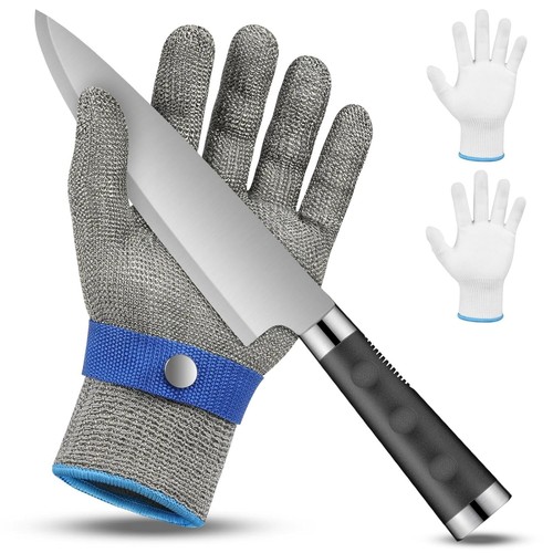 Edelstahl kettenhandschuh - edelstahl,