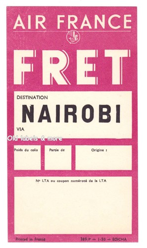 X4974 air france fret nairobi - air,