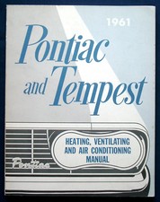 Werkstatthandbuch Manual 1961 Pontiac and Tempest Heating + Air Conditioning USA