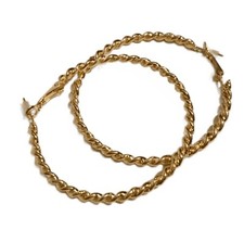 Creolen groß goldf 5,5 cm ∅