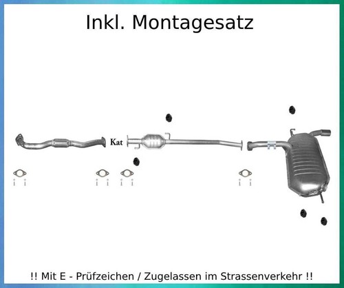 Auspuffanlage kia sportage 0 - auspuffanlage,