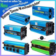 2000w 3500w 4000w/8000w Wechselrichter Reiner Sinus 12V 24V-230V Spannungwandler