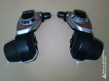 Schaltgriffe/Schalthebel Grip Shift Shimano Dual Sis 3 X 7 Gang SL-RS40
