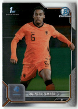 2022 Topps Bowman Chrome Under21 No. 122 Quinten Timber