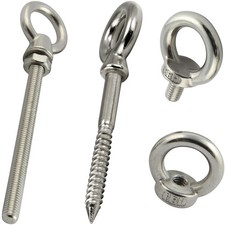 Augbolzen Ringschrauben Ringmuttern Edelstahl Ösenschraube Ringbolzen