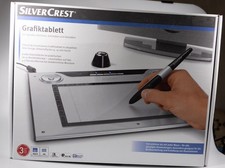 Grafiktablett mit Stift /Halter , nie genutzt, 26x34cm