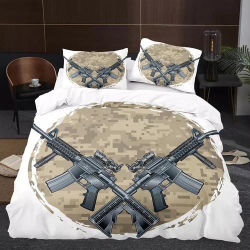 Waffen bettwäsche set - 04.waffen,