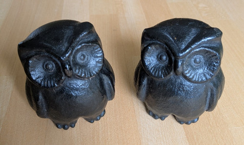 Tierfigur eule zwei - eule,