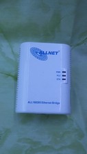 ALLNET 168205 HomePlug Powerline Adapter Ethernet Bridge 200 Mbps Powerlan 3.3