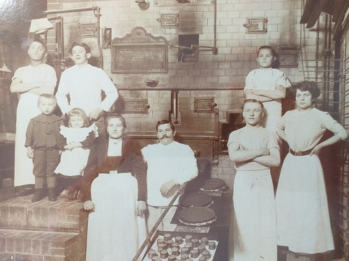 Foto historische backstube - ,