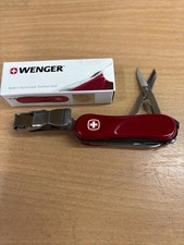 Wenger Nail Clip rot Rarität