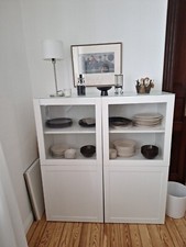 IKEA Besta Vitrine, weiß, 120