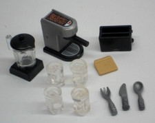 Zubehör Küche Rührmaschine Kaffee Maschine Toaster Einrichtung Wohnen Playmobil
