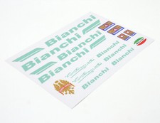 BIANCHI Decals Sticker Aufkleber Dekor 16-teilig Set Rennrad road bike - celeste