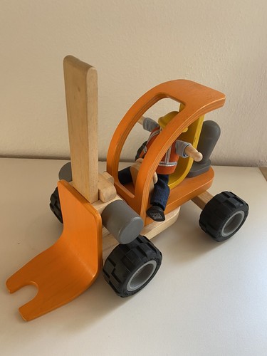 Plan toys holz gabelstapler - plan,