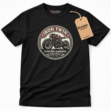 Retro motorrad badge - motorrad, twin