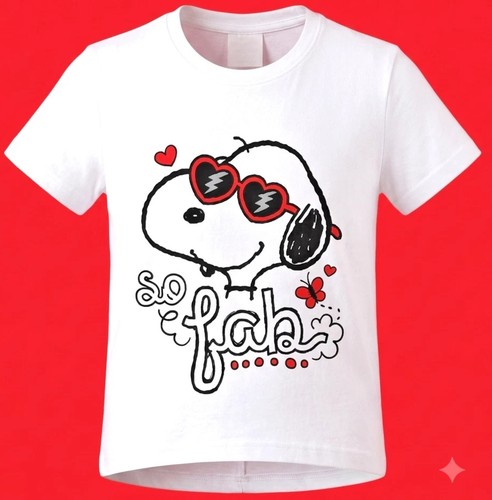 Snoopy 110 shirt weiß - 110,