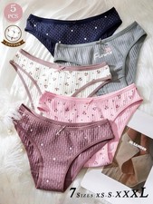 5er Pack Damen Baumwollslips