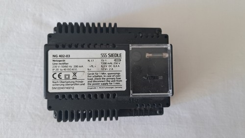 Sss siedle netzgleichrichter - siedle,