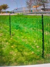 Absperrzaun 50 m lang 1 m hoch