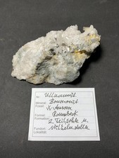 Ullmannit, Bournonit, Grube Aurora, Ramsbeck, 2. Teilsohle, Wilhelmstollen
