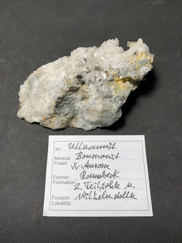 Ullmannit bournonit grube - ullmannit,,