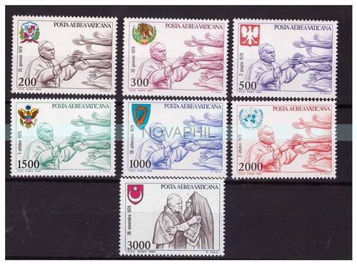 Vaticano 1980 posta aerea - vaticano,