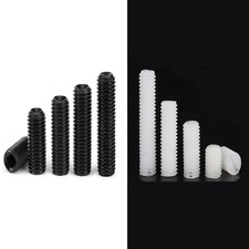 M5 Nylon Flachkopf Schrauben