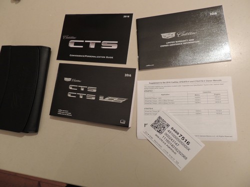 Owner manual cadillac - owner,