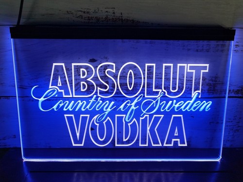 Absolut vodka sweden led neon - vodka,