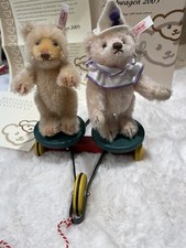 Steiff Replik Rarität , Rolly Drolly Ziehwagen 2005