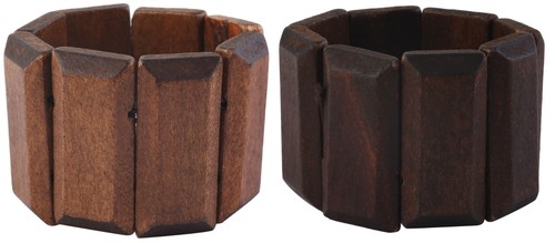 Armreif armband aus holz hell - armreif,