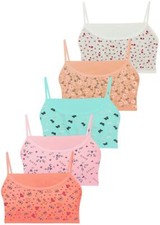 5 Mädchen Bustier Baumwolle
