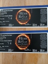 Konzertkarten "Herr der Ringe