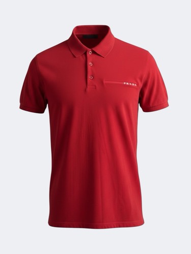 Prada piqué poloshirt - prada, piquÉ-poloshirt