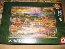 Schmidt Puzzle 500 Teile - Paradies am Kilimandscharo - Nr. 59708