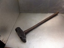 Alter antiker Hammer Schmiedehammer, geschiedet Spezialhammer mit Stiel 4700gr,